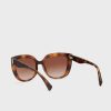 Hnědé dámské sluneční brýle Ralph Lauren 0Ra5254 Butterfly