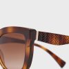 Hnědé dámské sluneční brýle Ralph Lauren 0Ra5254 Butterfly