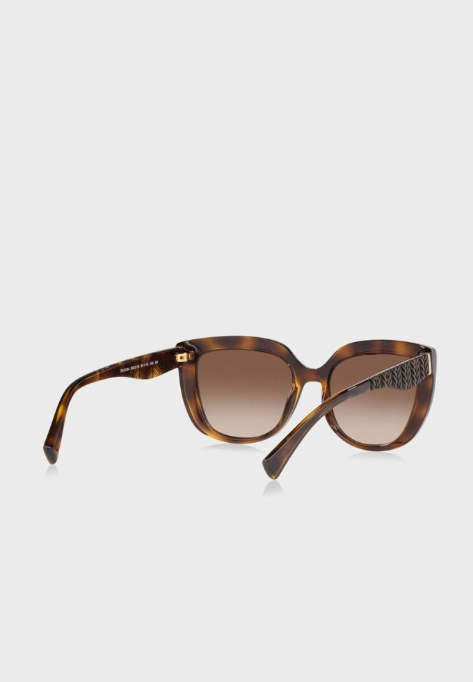 Hnědé dámské sluneční brýle Ralph Lauren 0Ra5254 Butterfly
