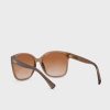 Hnědé dámské sluneční brýle Ralph Lauren 0Ra5268 Oversized Hnědé dámské sluneční brýle Ralph Lauren 0Ra5268 Oversized