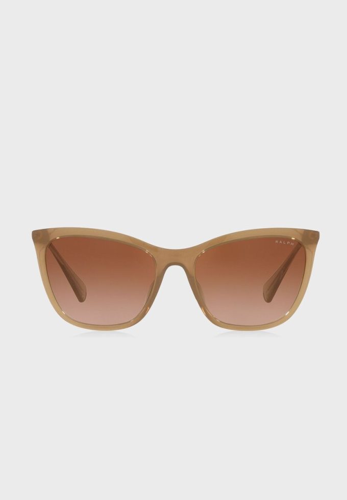 Hnědé dámské sluneční brýle Ralph Lauren 0Ra5289 obdélníkové Hnědé dámské sluneční brýle Ralph Lauren 0Ra5289 obdélníkové