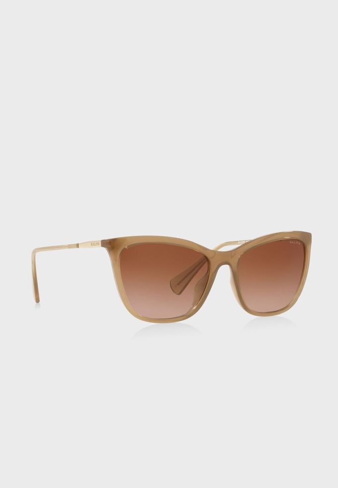 Hnědé dámské sluneční brýle Ralph Lauren 0Ra5289 obdélníkové Hnědé dámské sluneční brýle Ralph Lauren 0Ra5289 obdélníkové