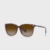Hnědé dámské sluneční brýle Ralph Lauren 0Ra5293 Wayfarer