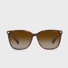 Hnědé dámské sluneční brýle Ralph Lauren 0Ra5293 Wayfarer