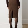 Hnědé dámské sukně Ralph Lauren Mychele Wool Herringbone Hnědé dámské sukně Ralph Lauren Mychele Wool Herringbone