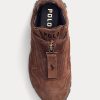 Hnědé dámské tenisky Ralph Lauren Grayson Calf-Suede Zip Hnědé dámské tenisky Ralph Lauren Grayson Calf-Suede Zip