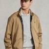 Hnědé pánské bundy Ralph Lauren Chino Hnědé pánské bundy Ralph Lauren Chino
