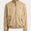 Hnědé pánské bundy Ralph Lauren Chino Hnědé pánské bundy Ralph Lauren Chino