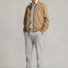 Hnědé pánské bundy Ralph Lauren Chino Hnědé pánské bundy Ralph Lauren Chino