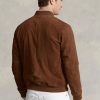 Hnědé pánské bundy Ralph Lauren Suede Bomber Hnědé pánské bundy Ralph Lauren Suede Bomber