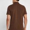 Hnědé pánské polokošile Ralph Lauren Classic Fit Essential
