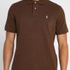 Hnědé pánské polokošile Ralph Lauren Classic Fit Essential