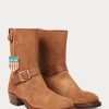Hnědé pánské semišové boty Ralph Lauren Roughout Hnědé pánské semišové boty Ralph Lauren Roughout
