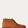 Hnědé pánské semišové Chukka boty Ralph Lauren Talan Hnědé pánské semišové Chukka boty Ralph Lauren Talan