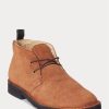 Hnědé pánské semišové Chukka boty Ralph Lauren Talan Hnědé pánské semišové Chukka boty Ralph Lauren Talan