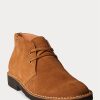 Hnědé pánské semišové Chukka boty Ralph Lauren Talan Hnědé pánské semišové Chukka boty Ralph Lauren Talan