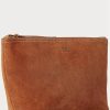 Hnědé pánské semišové kabelky Ralph Lauren Roughout Hnědé pánské semišové kabelky Ralph Lauren Roughout