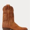 Hnědé pánské semišové kovbojské boty Ralph Lauren Plainview Hnědé pánské semišové kovbojské boty Ralph Lauren Plainview