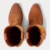 Hnědé pánské semišové kovbojské boty Ralph Lauren Plainview Hnědé pánské semišové kovbojské boty Ralph Lauren Plainview