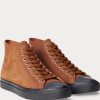 Hnědé pánské semišové tenisky Ralph Lauren Mayport Hnědé pánské semišové tenisky Ralph Lauren Mayport