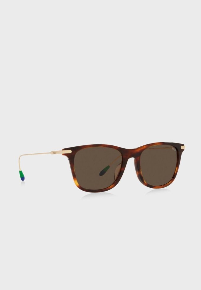 Hnědé pánské sluneční brýle Ralph Lauren 0Ph4179U Aviator Hnědé pánské sluneční brýle Ralph Lauren 0Ph4179U Aviator