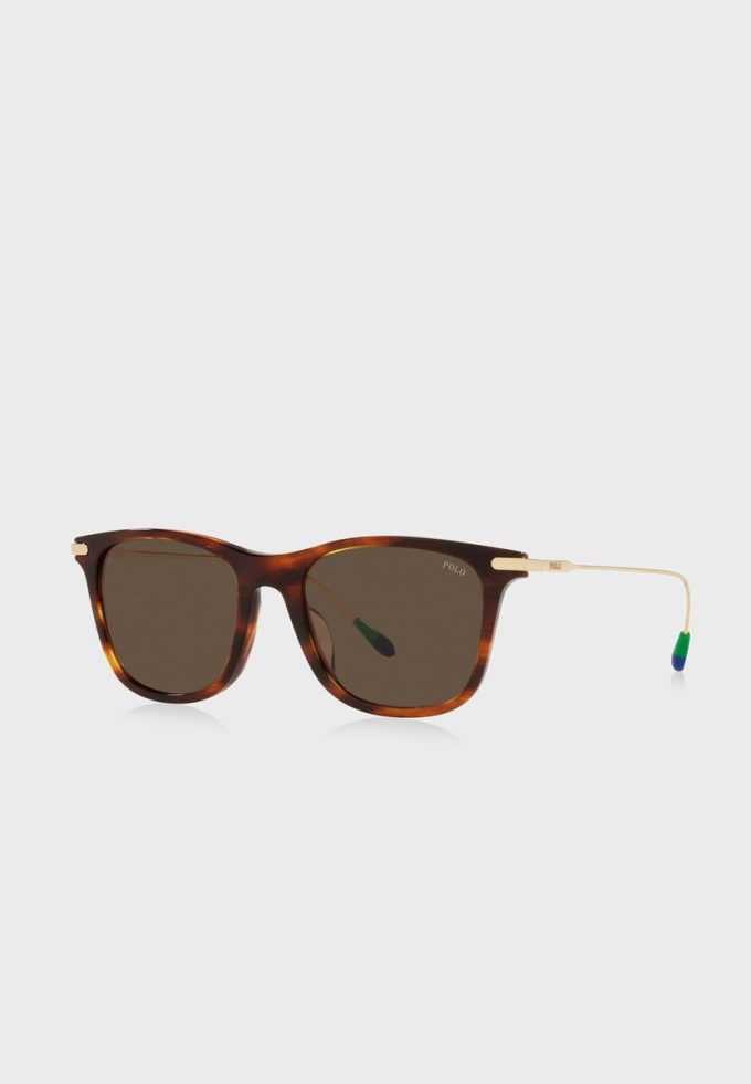 Hnědé pánské sluneční brýle Ralph Lauren 0Ph4179U Aviator Hnědé pánské sluneční brýle Ralph Lauren 0Ph4179U Aviator