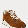 Hnědé pánské tenisky Ralph Lauren Trackster 200 Harris Tweed® Hnědé pánské tenisky Ralph Lauren Trackster 200 Harris Tweed®