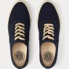 Indigo Pánské Plátěné tenisky Ralph Lauren Indigo