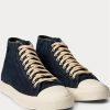 Indigo Pánské Plátěné tenisky Ralph Lauren Mayport Indigo Indigo Pánské Plátěné tenisky Ralph Lauren Mayport Indigo