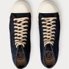 Indigo Pánské Plátěné tenisky Ralph Lauren Mayport Indigo Indigo Pánské Plátěné tenisky Ralph Lauren Mayport Indigo