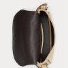 Khaki dámské kabelky přes rameno Ralph Lauren Calf-Suede Welington