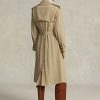 Khaki dámské kabáty Ralph Lauren Twill Khaki dámské kabáty Ralph Lauren Twill