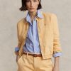 Khaki dámská plátěná větrovka Ralph Lauren Khaki dámská plátěná větrovka Ralph Lauren