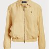 Khaki dámská plátěná větrovka Ralph Lauren Khaki dámská plátěná větrovka Ralph Lauren