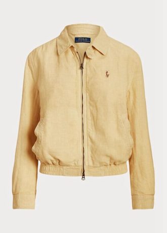 Khaki dámská plátěná větrovka Ralph Lauren