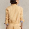 Khaki dámská plátěná větrovka Ralph Lauren Khaki dámská plátěná větrovka Ralph Lauren
