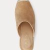 Khaki dámská Ralph Lauren Pennie Suede Espadrille