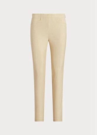Khaki dámské sportovní kalhoty Ralph Lauren GolfStretch