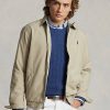 Khaki pánské bi-swingové bundy Ralph Lauren