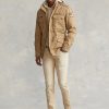 Khaki pánské bundy Ralph Lauren The Iconic Field
