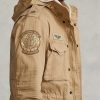 Khaki pánské bundy Ralph Lauren The Iconic Field