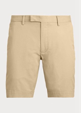 Khaki pánské šortky Ralph Lauren Stretch Slim Fit Chino