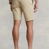 Khaki pánské šortky Ralph Lauren Stretch Slim Fit Chino Khaki pánské šortky Ralph Lauren Stretch Slim Fit Chino