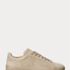 Khaki pánské semišové tenisky Ralph Lauren Heritage Court II