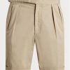 Khaki pánské strečové šortky Ralph Lauren Tailored Chino
