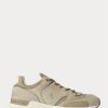 Khaki pánské tenisky Ralph Lauren Trackster 200 Khaki pánské tenisky Ralph Lauren Trackster 200