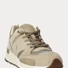 Khaki pánské tenisky Ralph Lauren Trackster 200 Khaki pánské tenisky Ralph Lauren Trackster 200