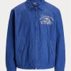 Královské pánské popelínové bundy Ralph Lauren Ralph’s Marina