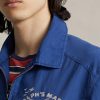 Královské pánské popelínové bundy Ralph Lauren Ralph’s Marina