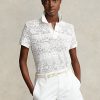 Krémové dámské polokošile Ralph Lauren Geometric-Lace